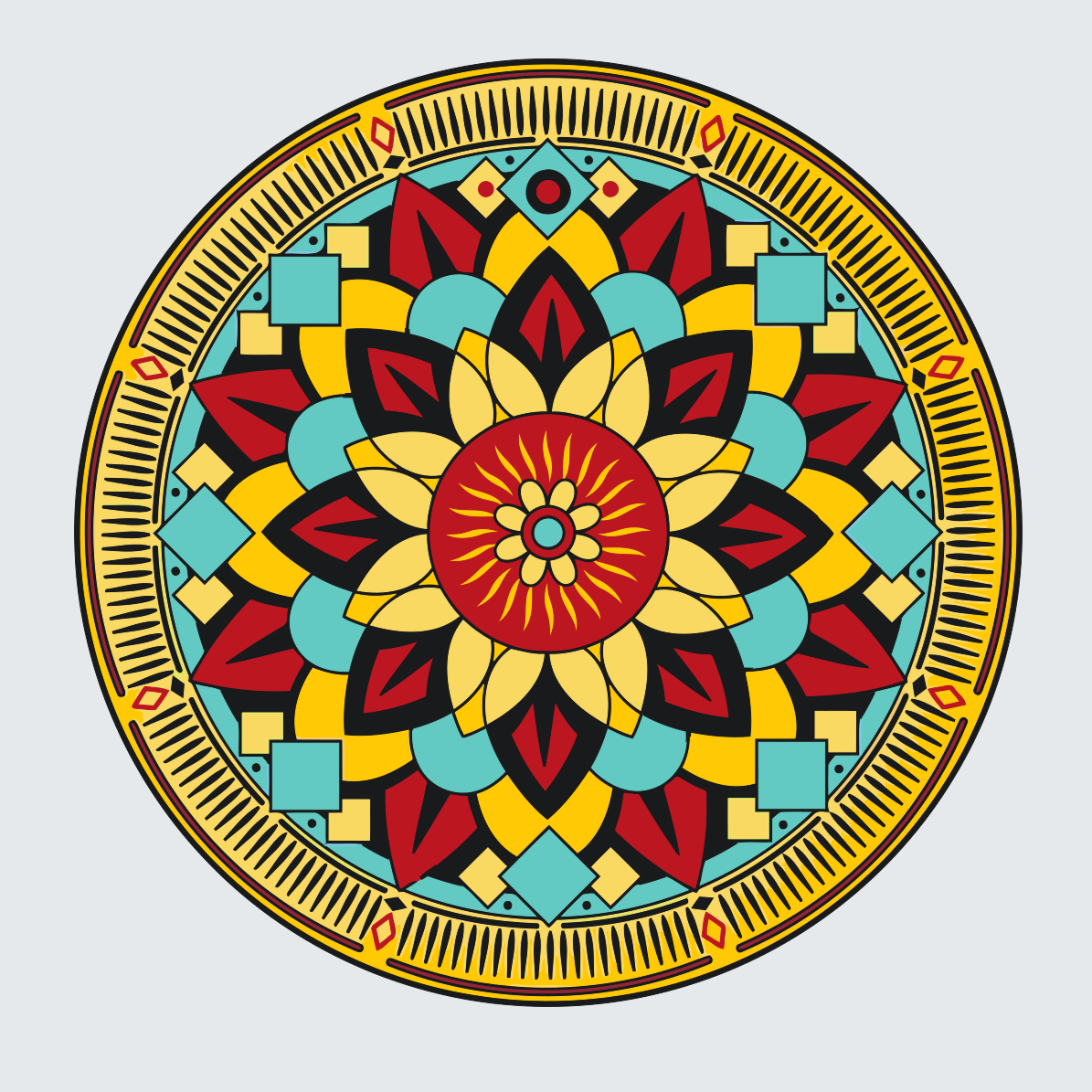 Paint by Numbers - Mandala11