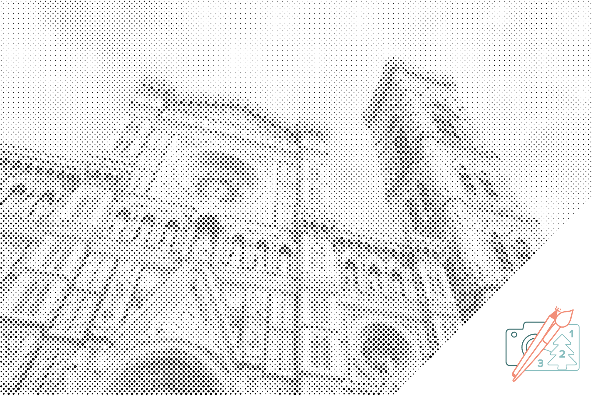Mal-med-prikker -  Santa Maria del Fiore 3