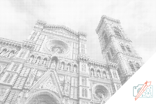 Mal-med-prikker -  Santa Maria del Fiore 3