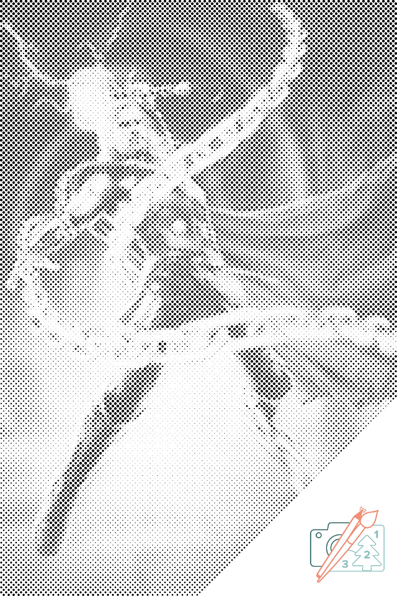 Mal-med-prikker -  Thor 1