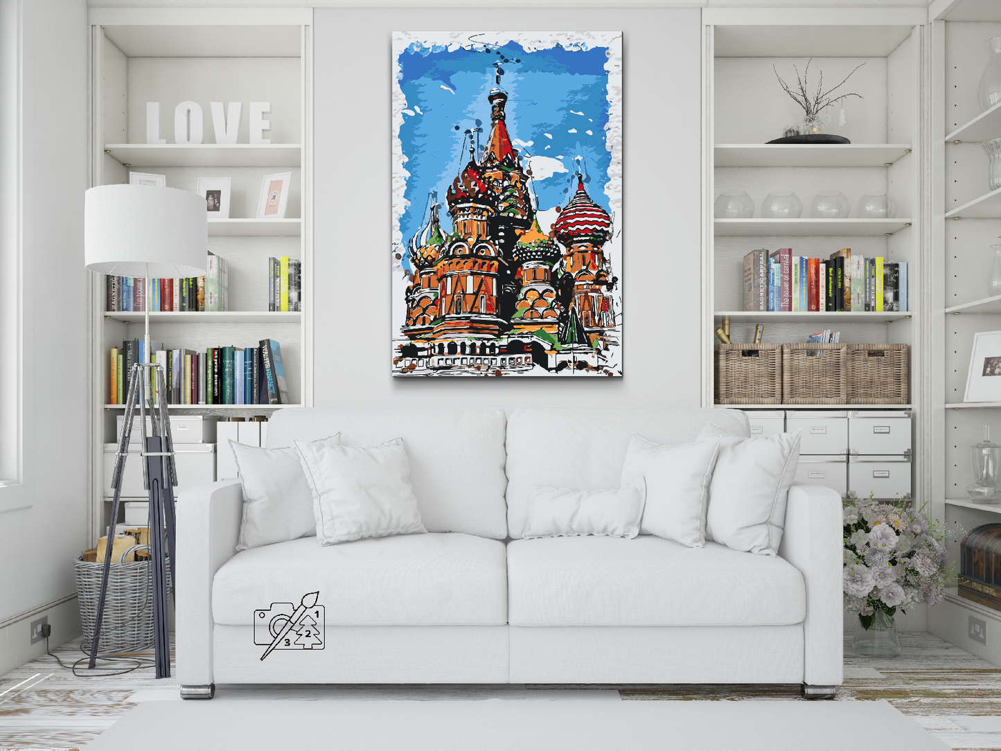 Paint by Numbers - Sankt Basils Katedral