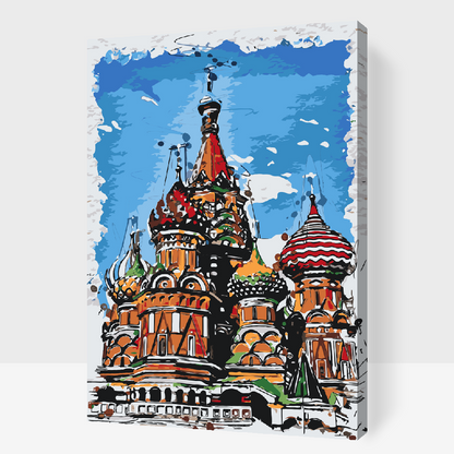 Paint by Numbers - Sankt Basils Katedral