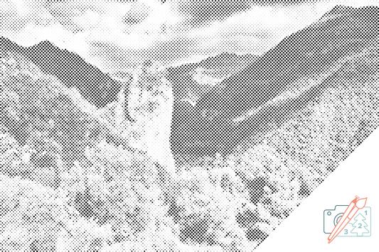 Mal-med-prikker -  Orsomarso, Calabrien