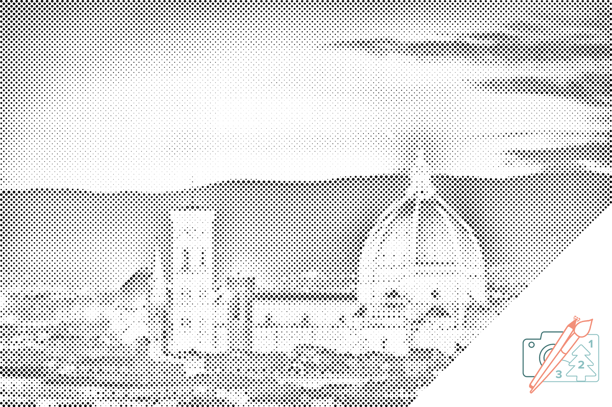 Mal-med-prikker -  Santa Maria del Fiore