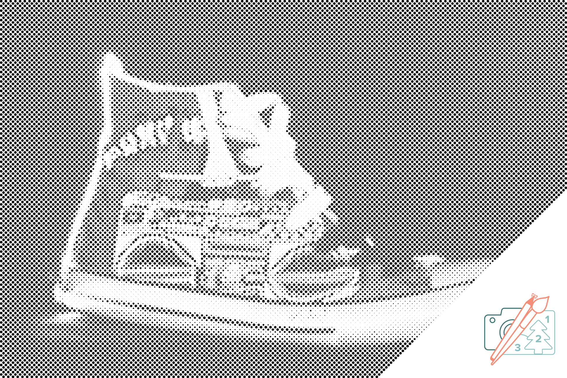 Mal-med-prikker -  Lightning Sneaker