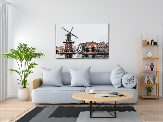 Paint by Numbers - Vindmølle