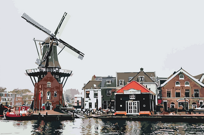 Paint by Numbers - Vindmølle