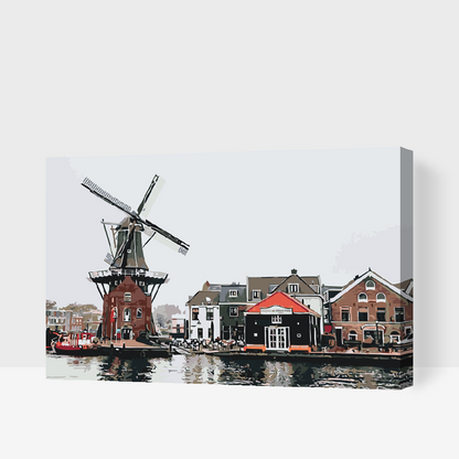 Paint by Numbers - Vindmølle