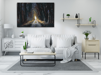 Paint by Numbers - Mørk Skov