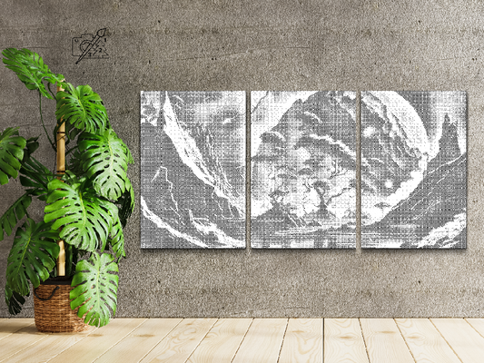 Futuristisk Miljø (sæt af 3)