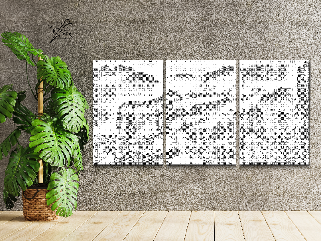 En Enlig Ulv (sæt af 3)