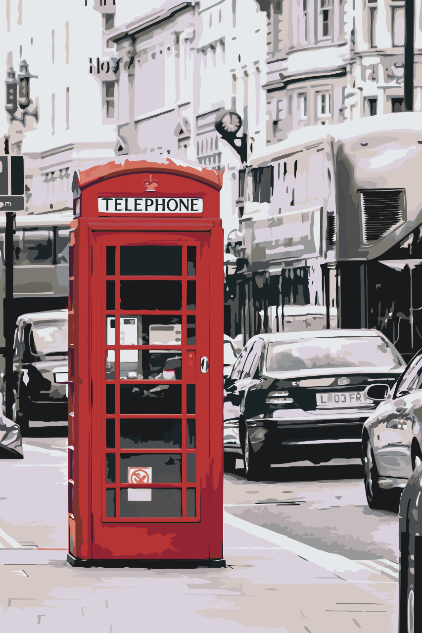 Paint by Numbers - Telefonboks