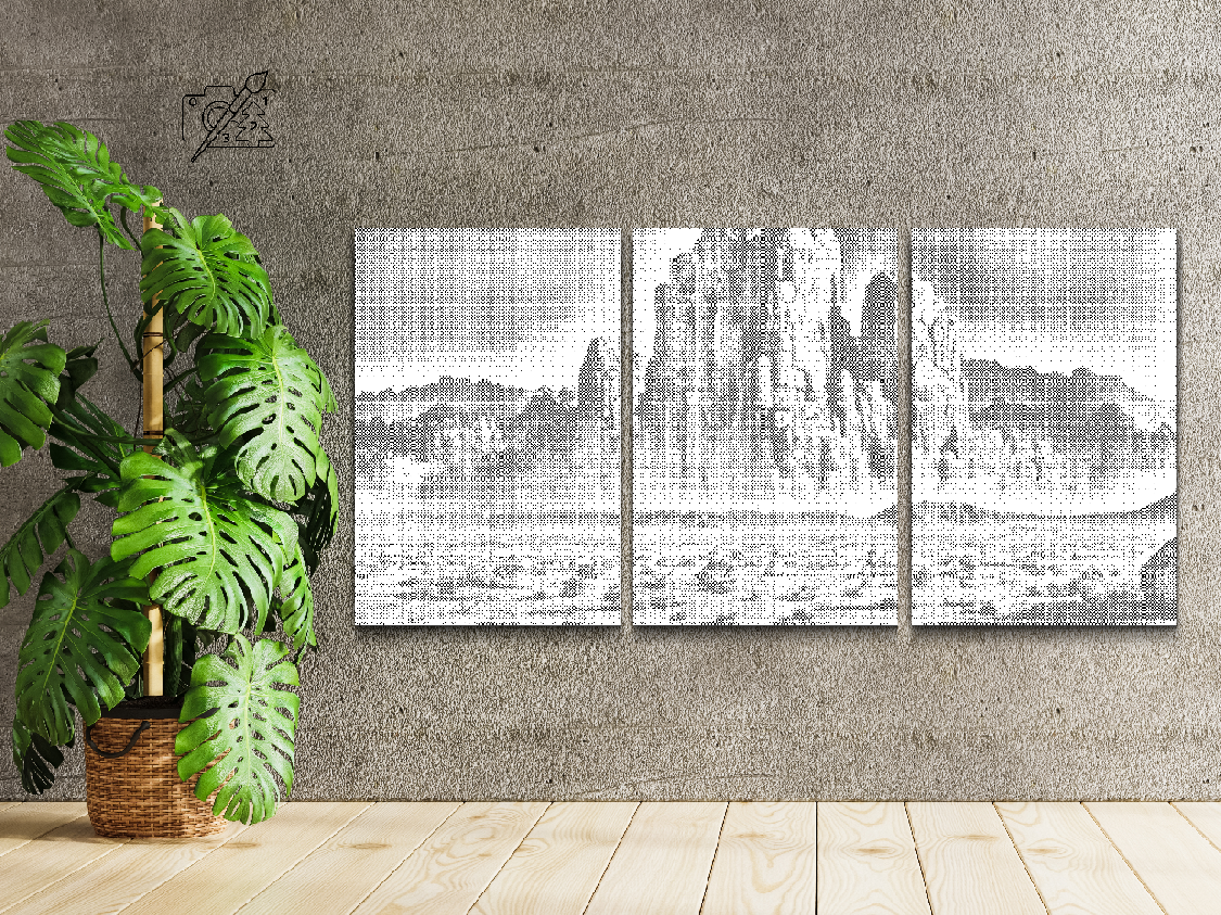 Stenformationer i Ørkenen (sæt af 3)