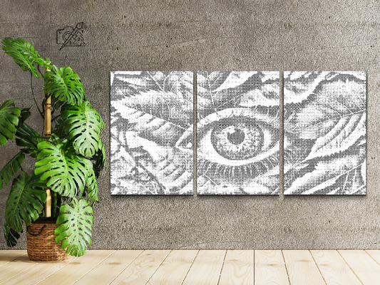 Et Øje blandt Bladene (sæt af 3)