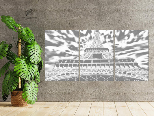 Eiffeltårnet (sæt af 3)