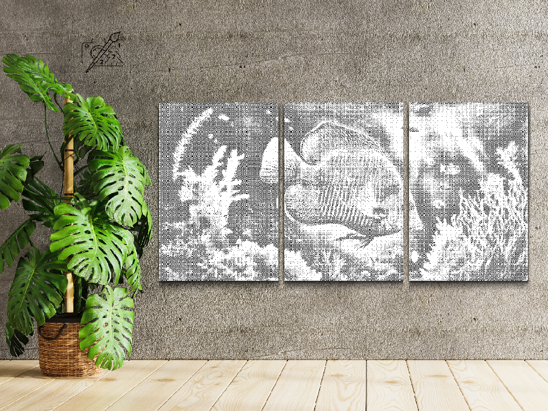 Fisk i Akvarium (sæt af 3)