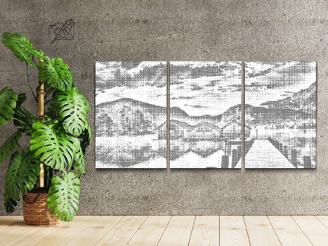 Sø i Smuk Natur (sæt af 3)