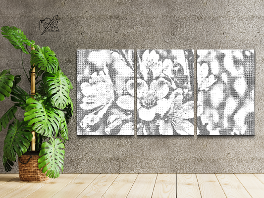 Kirsebærblomst (sæt af 3)