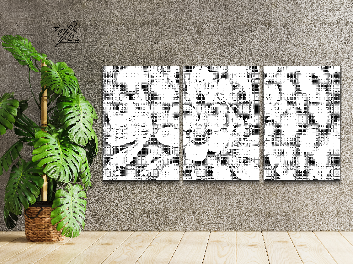 Kirsebærblomst (sæt af 3)