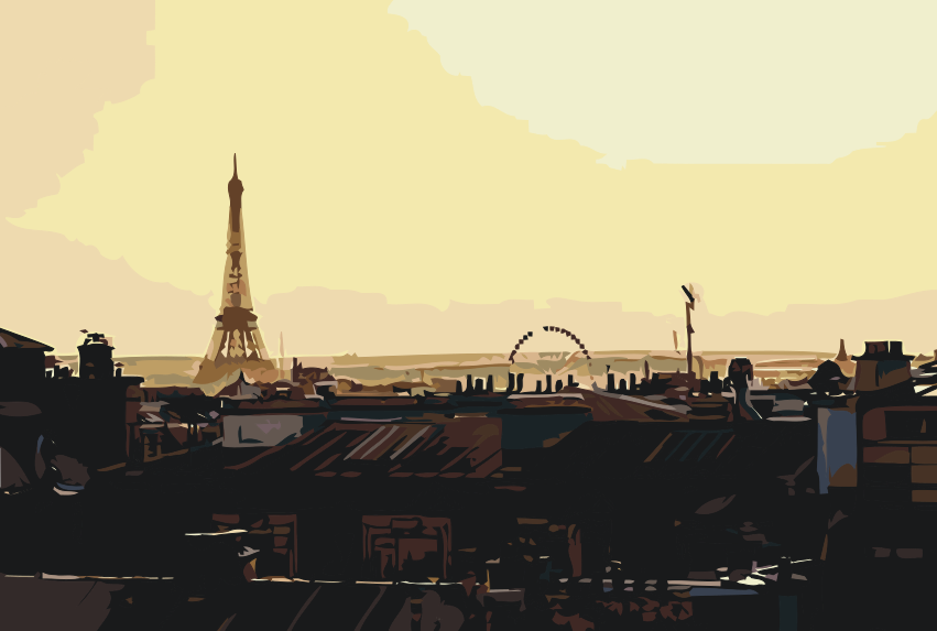 Paint by Numbers - Paris ved daggry