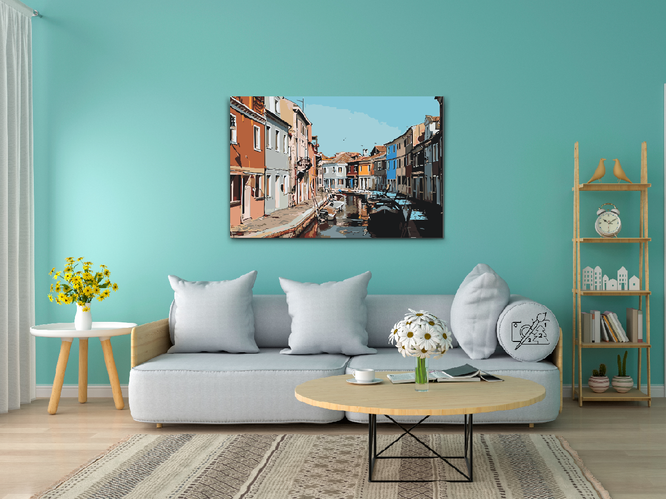 Paint by Numbers - Venetianske gondoler