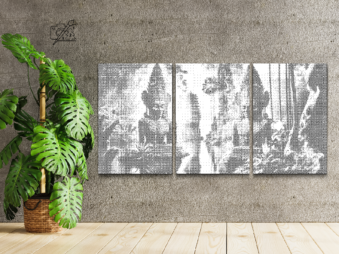 En Afslappende Oase (sæt af 3)