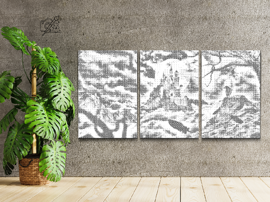 Slot i Skyerne (sæt af 3)