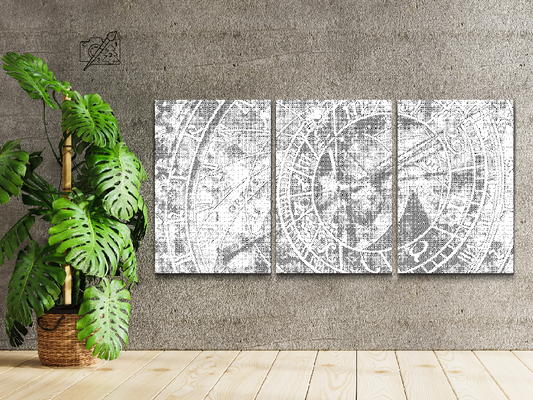 Astronomisk Ur (sæt af 3)