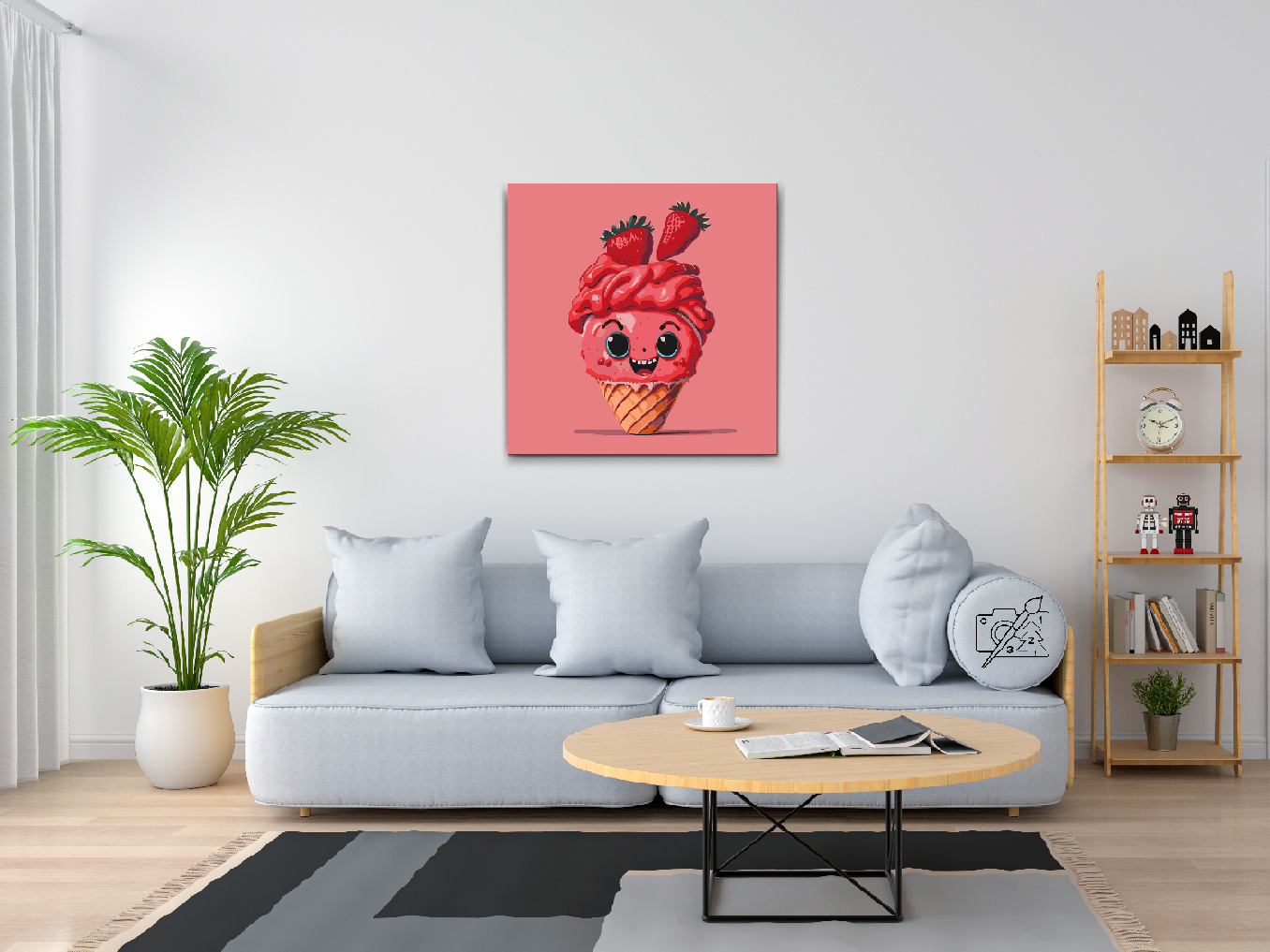 Paint by Numbers - Jordbæris