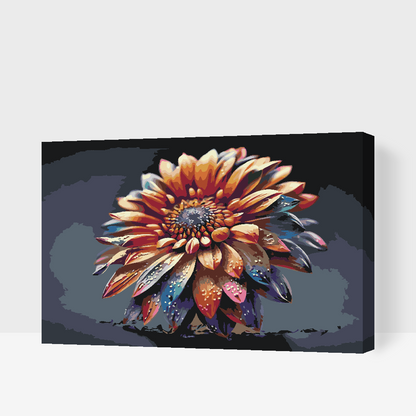 Paint by Numbers - Regnbueblomst