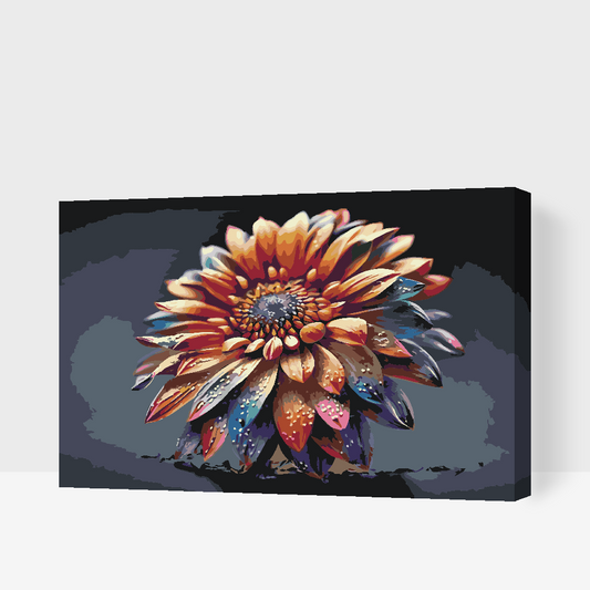 Paint by Numbers - Regnbueblomst