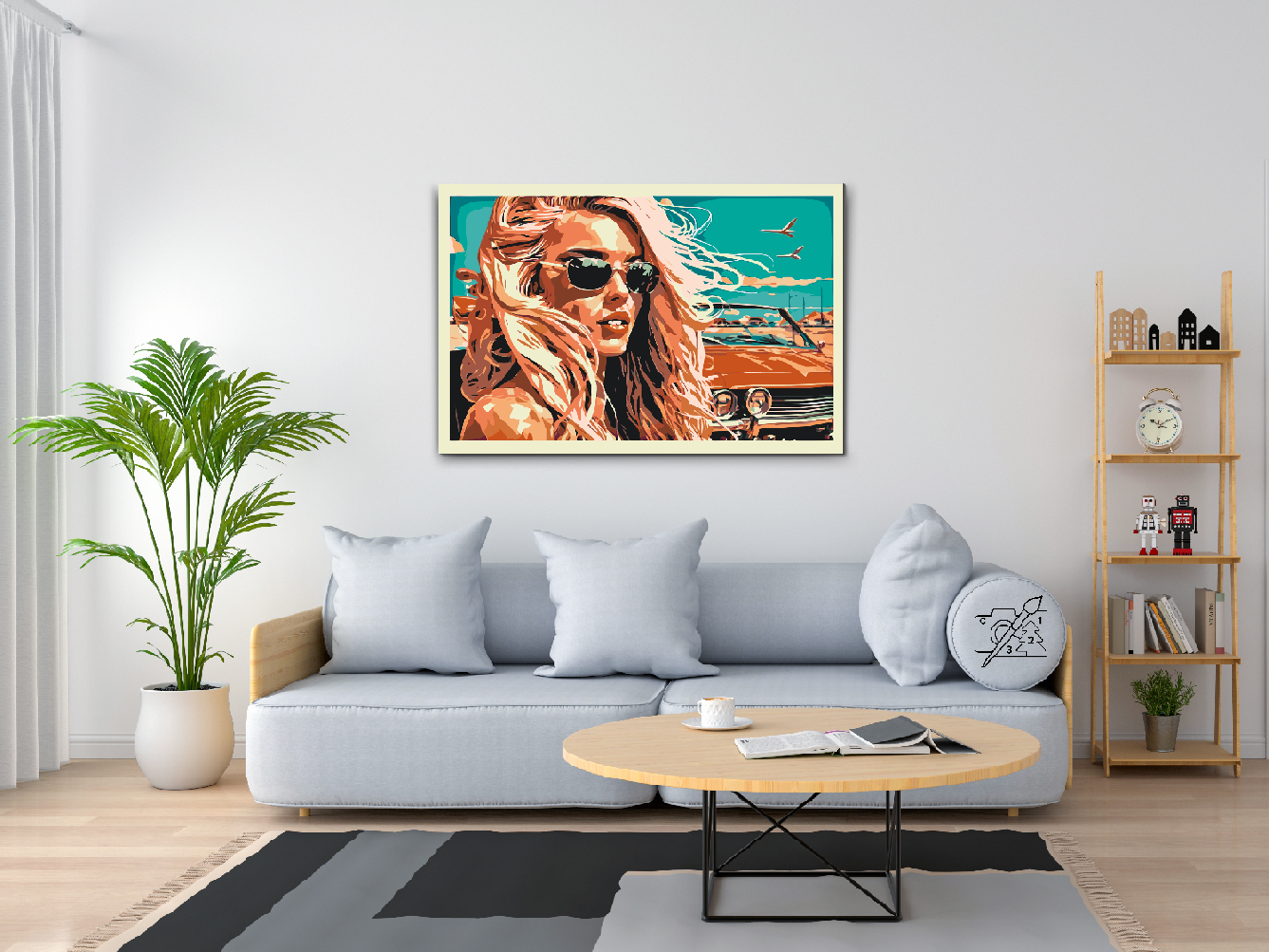 Paint by Numbers - Sensuel blondine