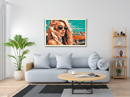 Paint by Numbers - Sensuel blondine