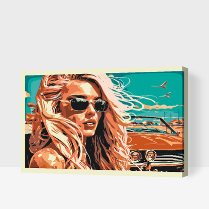 Paint by Numbers - Sensuel blondine