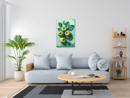 Paint by Numbers - Æblebaggrund