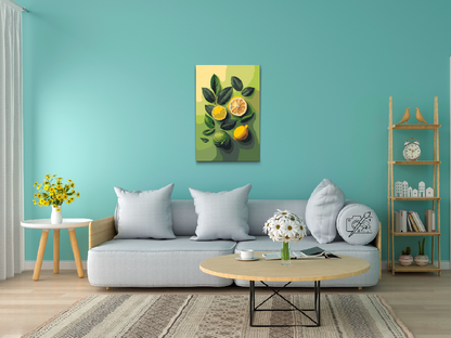 Paint by Numbers - Citrusagtig baggrund