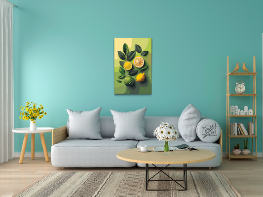 Paint by Numbers - Citrusagtig baggrund