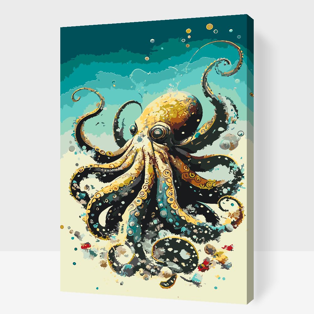 Paint by Numbers - Octopus 2