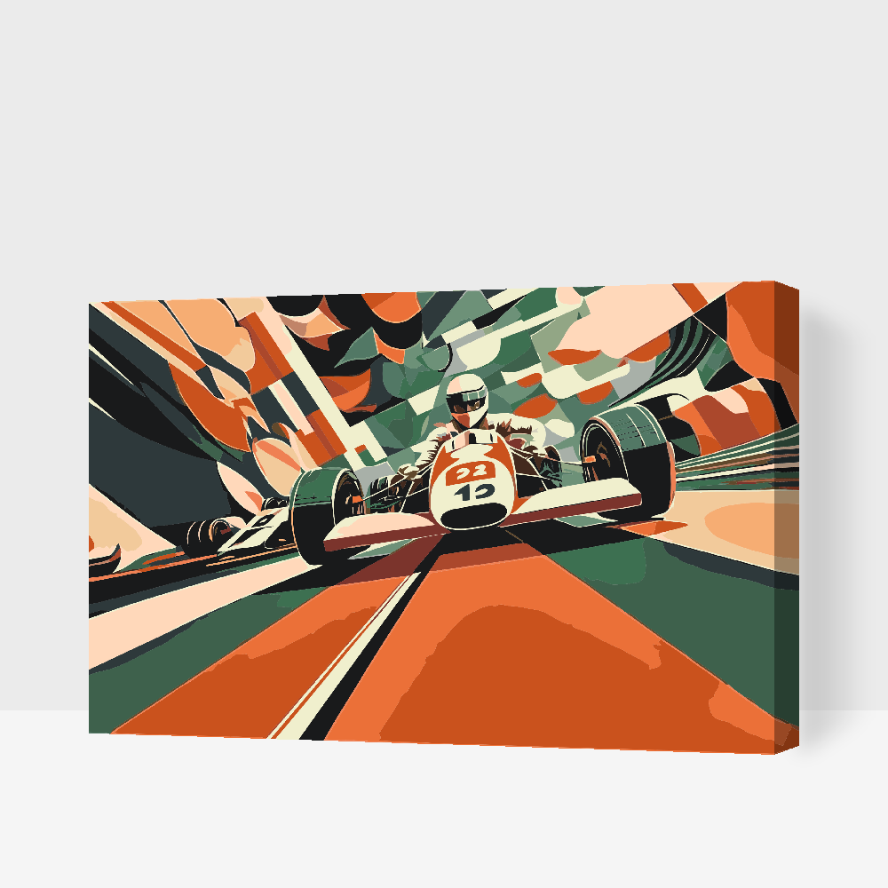 Paint by Numbers - Formel 1-løbet