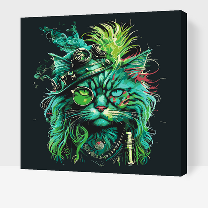 Paint by Numbers - Punk Cat
