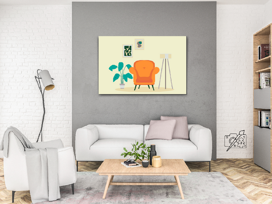 Paint by Numbers - Et minimalistisk rum