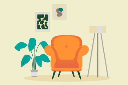 Paint by Numbers - Et minimalistisk rum