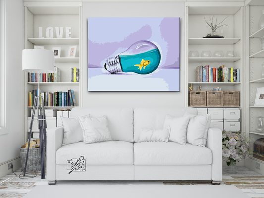 Paint by Numbers - Gold Fish