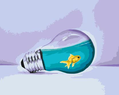Paint by Numbers - Gold Fish