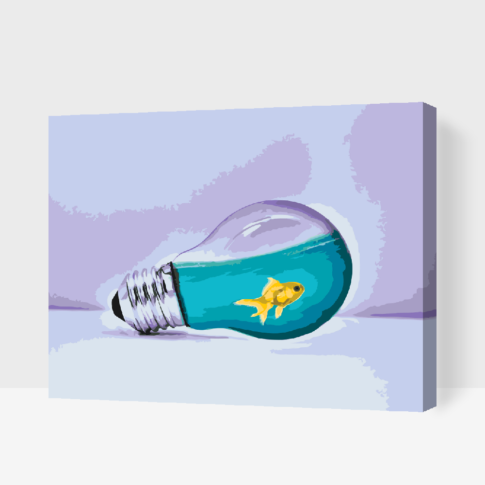Paint by Numbers - Gold Fish