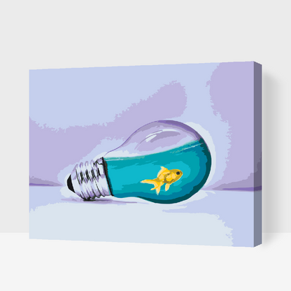 Paint by Numbers - Gold Fish
