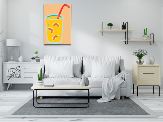 Paint by Numbers - En lille appelsindrink