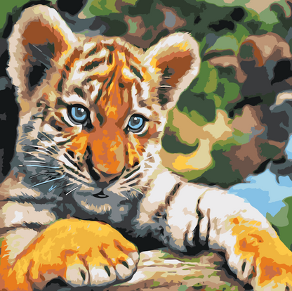 Paint by Numbers - Tigerunge