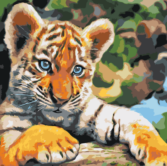 Paint by Numbers - Tigerunge