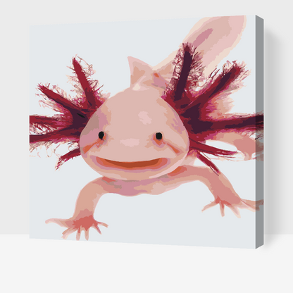 Paint by Numbers - Axolotl 3